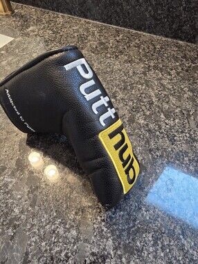 Black Putt Hub Putter Headcover